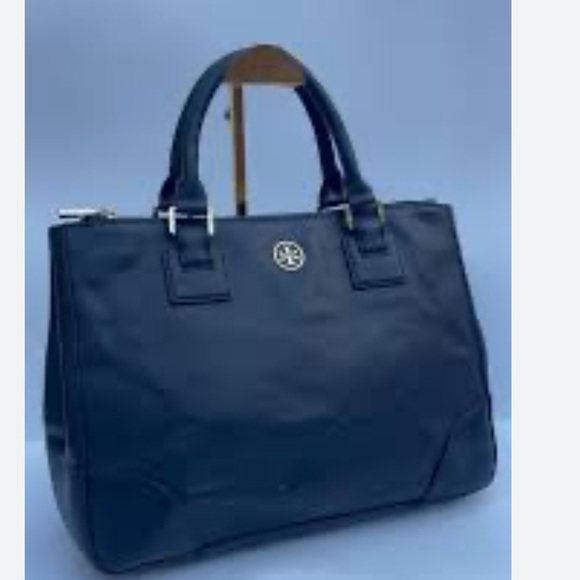 Flawed Tory Burch Robinson Tote - Picture 2 of 10